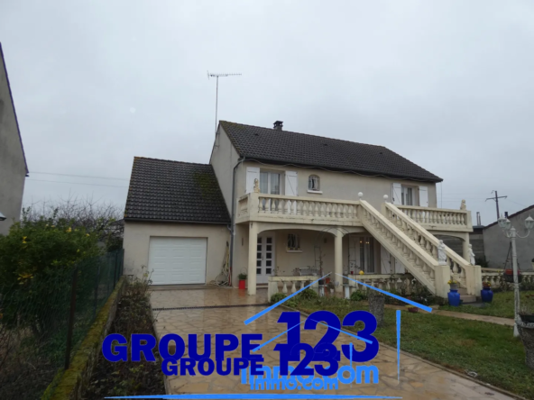 Maison familiale à Bassou de 140 m2 avec jardin