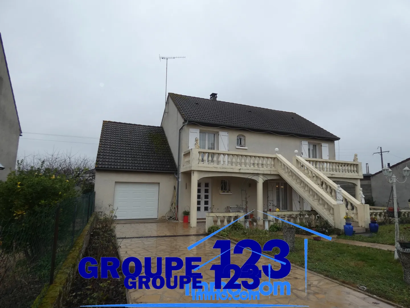 Maison familiale à Bassou de 140 m2 avec jardin 