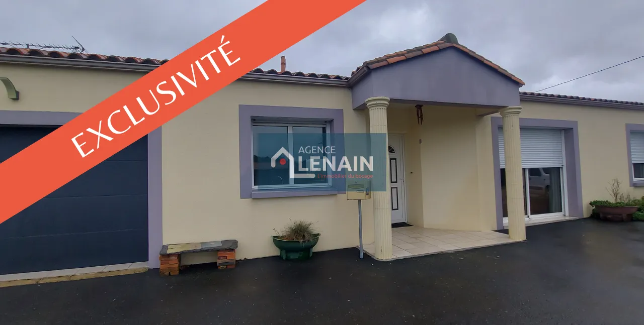 Maison de plain-pied à vendre à Les Herbiers - 261 250 EUR 