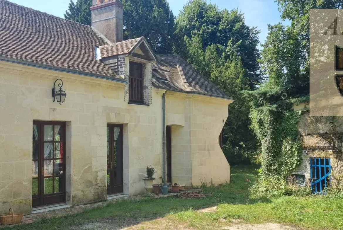 Maison de caractère à Vendôme, 5 chambres avec jardin 