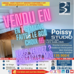 Studio lumineux avec parking dans résidence de standing à Poissy