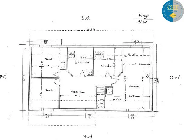 Maison en bois récente à Porcaro avec 4 chambres et grand terrain 