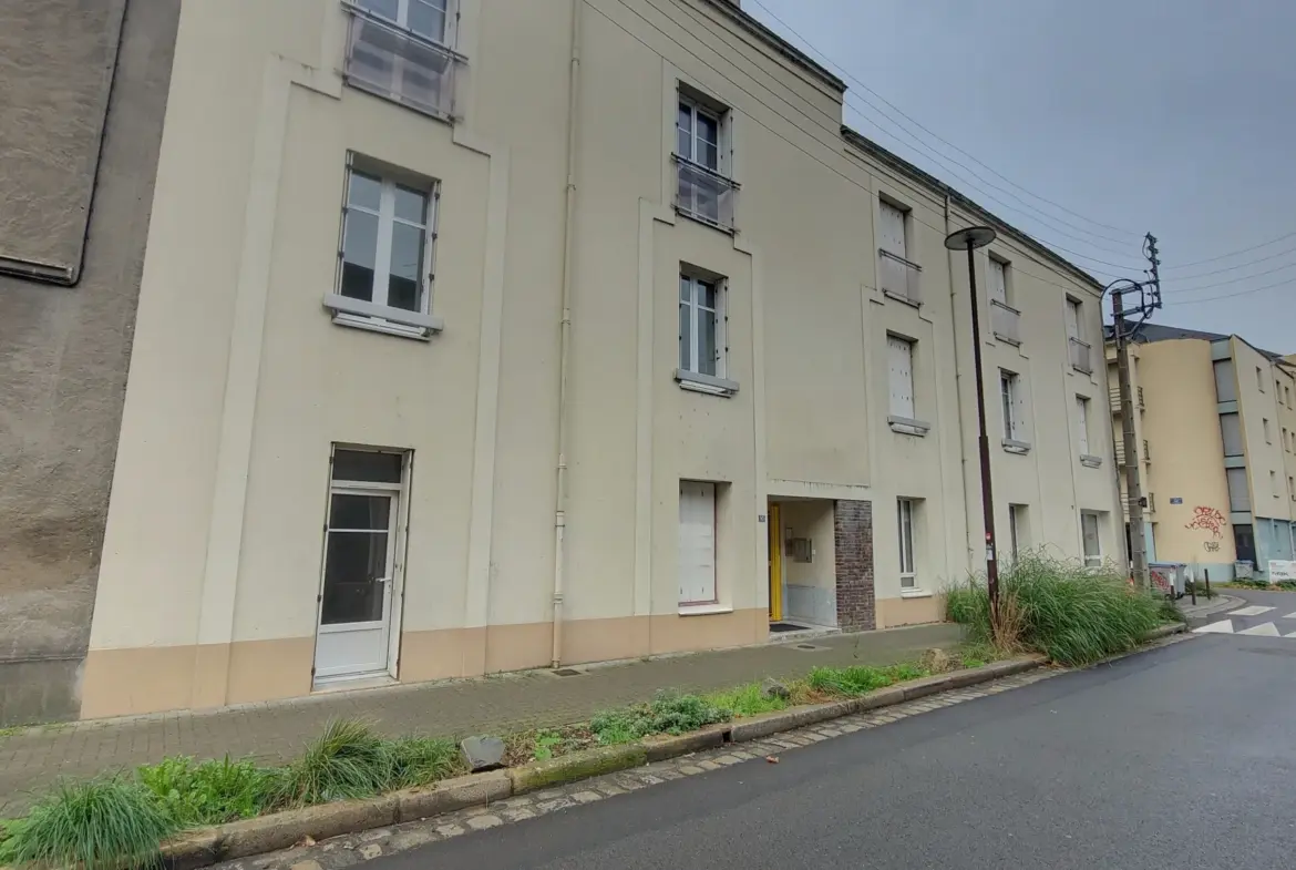 Vente d'un appartement T2 sur l'île de Nantes, quartier République 