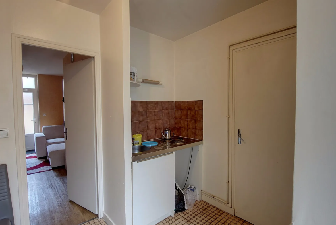 Vente d'un appartement T2 sur l'île de Nantes, quartier République 