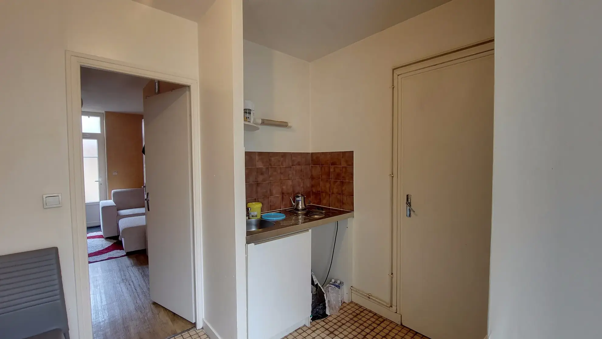 Vente d'un appartement T2 sur l'île de Nantes, quartier République 