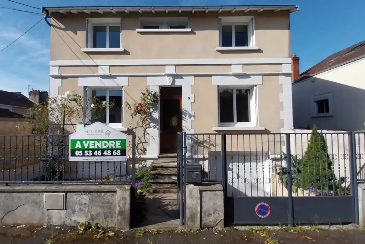 Maison à vendre dans le quartier Hôpital à Périgueux - 5 chambres avec jardin et garage 