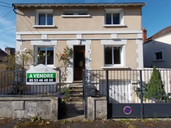 Maison à vendre dans le quartier Hôpital à Périgueux - 5 chambres avec jardin et garage