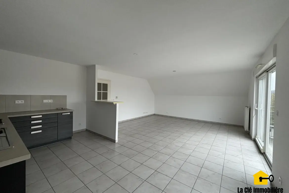 Charmant Appartement F4 à Kembs - 88m² avec Balcon 