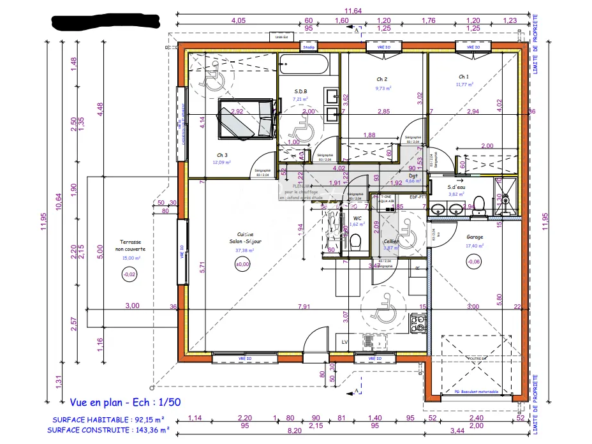 Maison neuve à vendre à Estillac - 92 m²