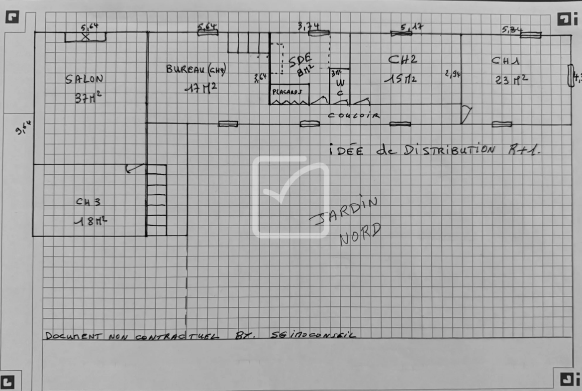 Ensemble immobilier avec Longère de 1850 à Montcléra 