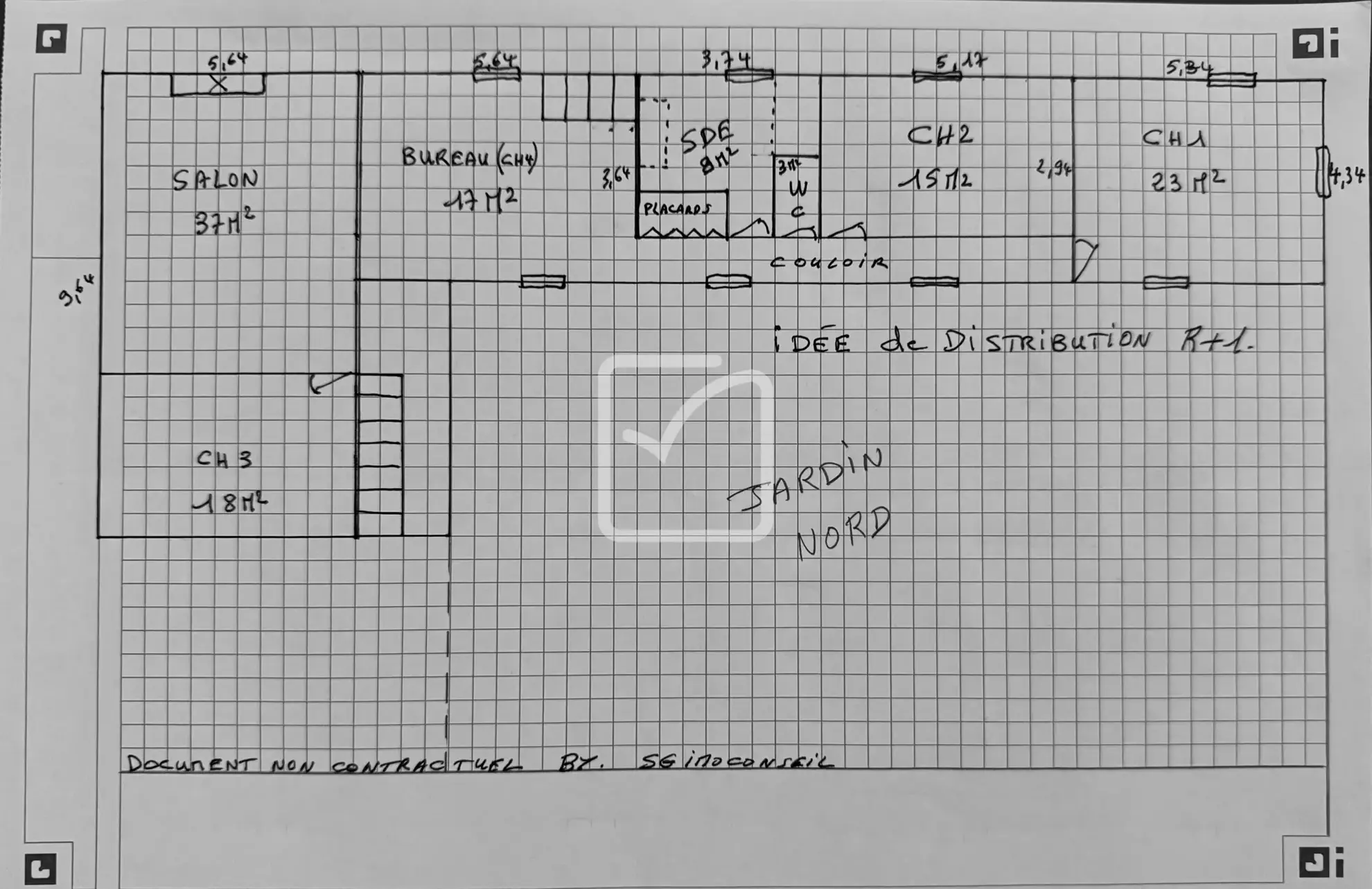 Ensemble immobilier avec Longère de 1850 à Montcléra 