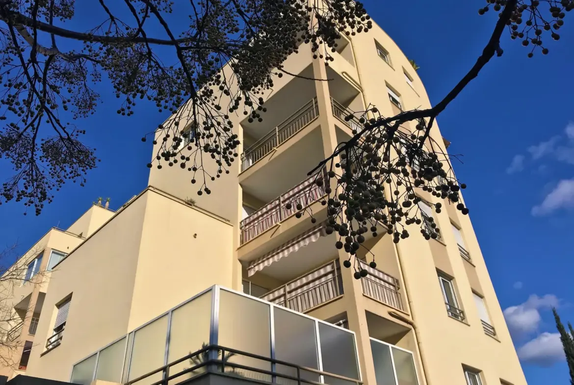 Appartement T2 lumineux au Cannet avec terrasse de 20 m² 