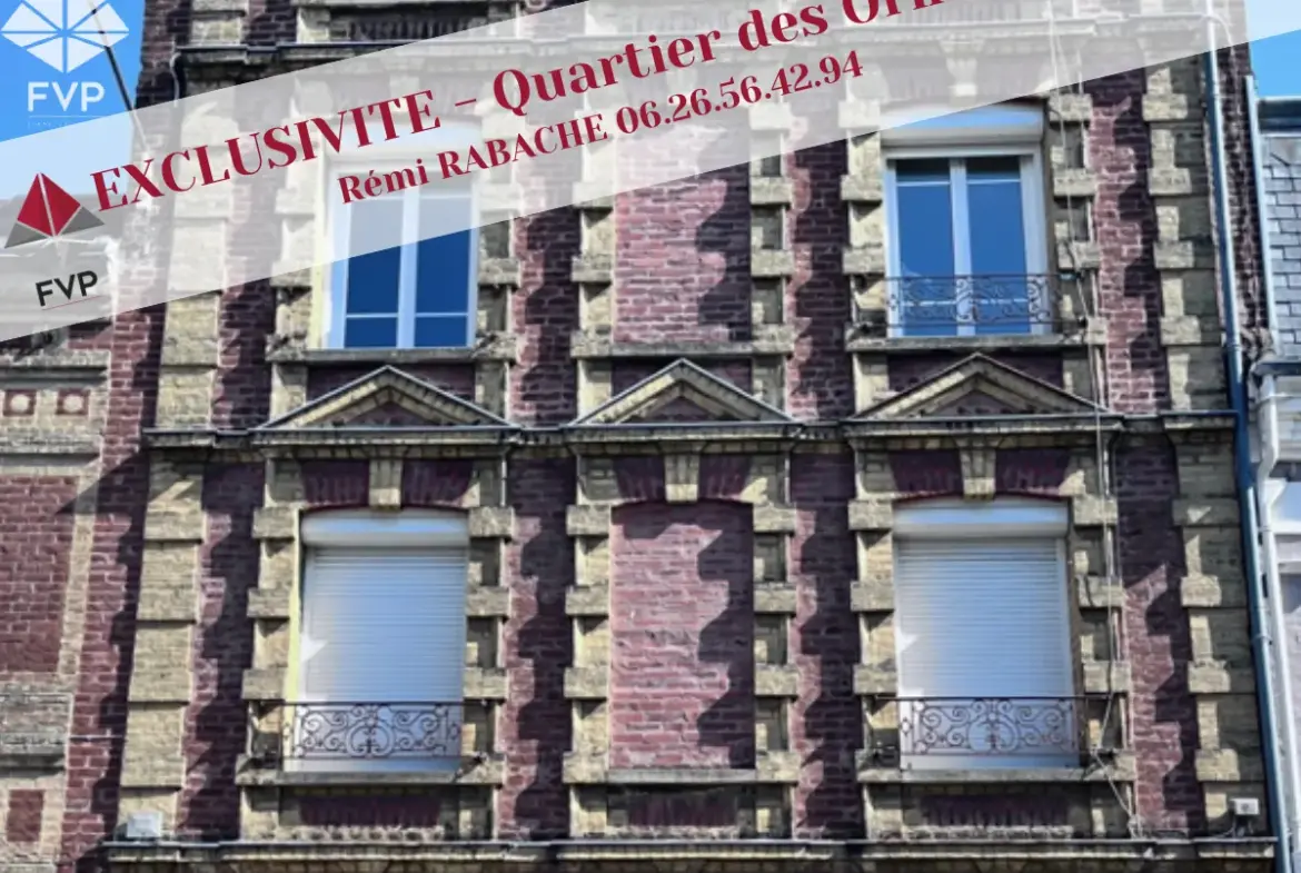 À vendre : Appartement T2 rénové - Quartier des Ormeaux, Le Havre 