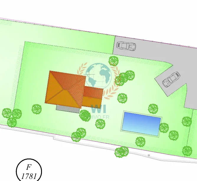 Terrain constructible de 717 m² à Trans en Provence 