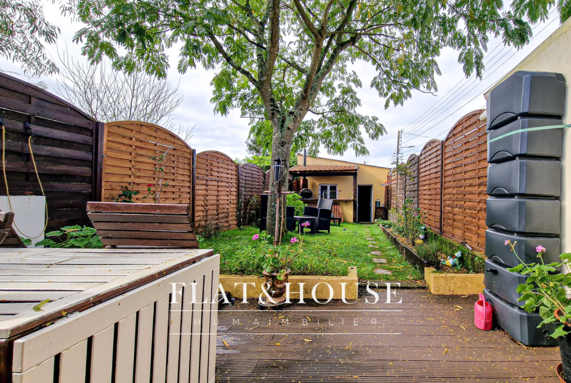 Maison 2/3 chambres avec garage et jardin à La Montagne 