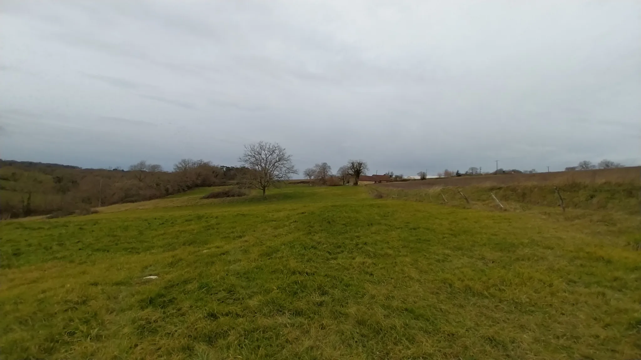 Charmante fermette avec terres à vendre à Bussac 