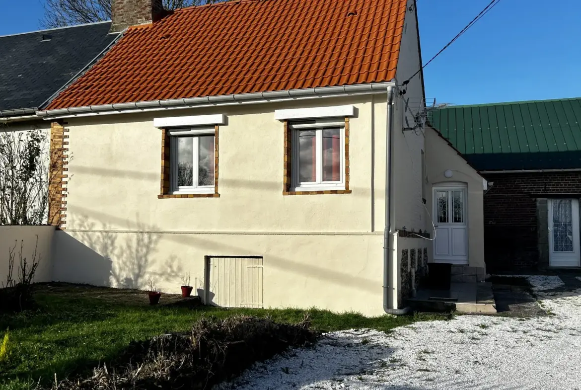 Maison à Lanchères, à 5 km de la mer avec jardin 