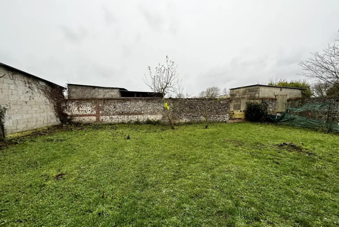 Maison à Lanchères, à 5 km de la mer avec jardin 