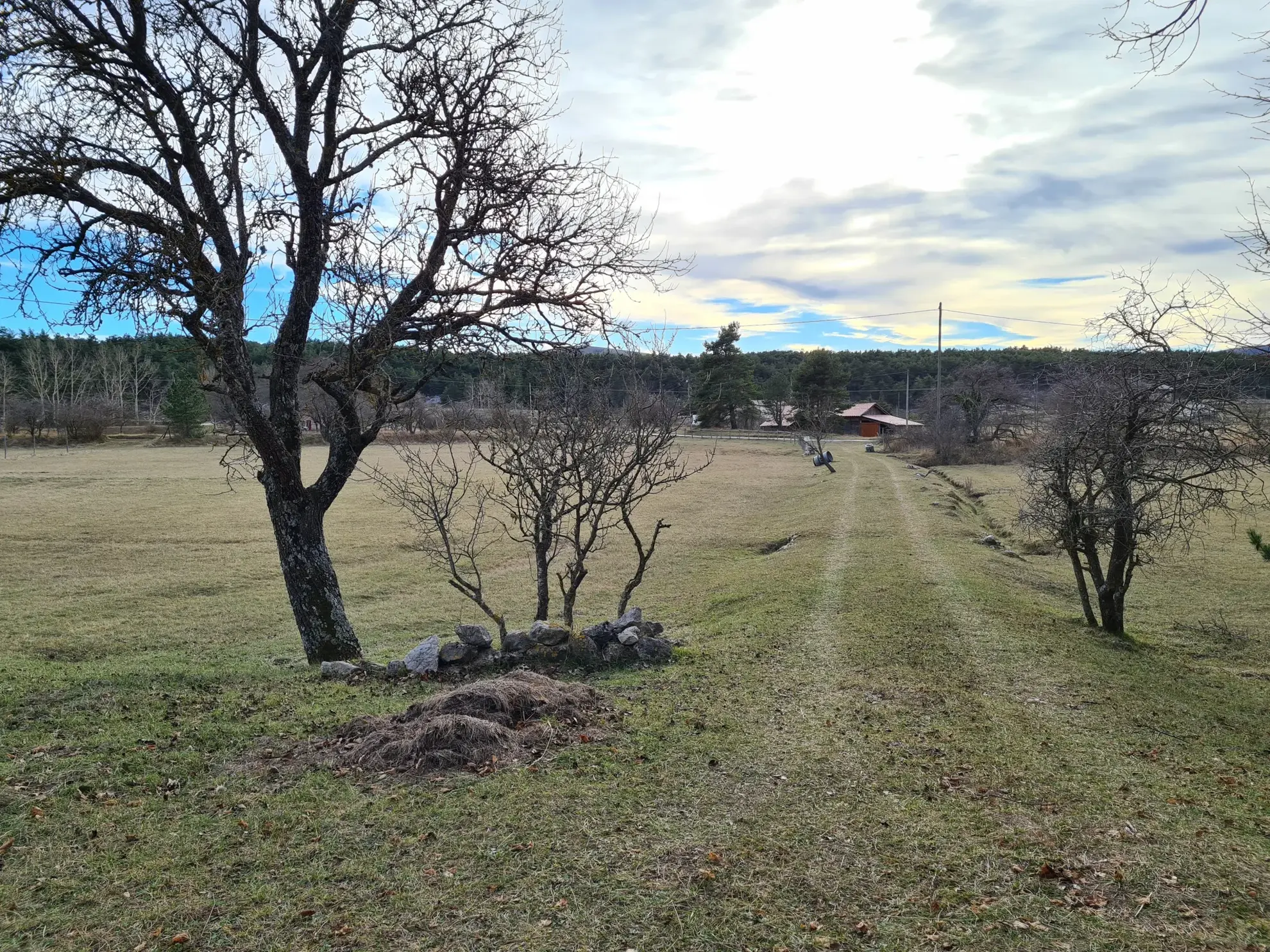 À vendre : bergerie rénovée sur 1 hectare à Caussols 