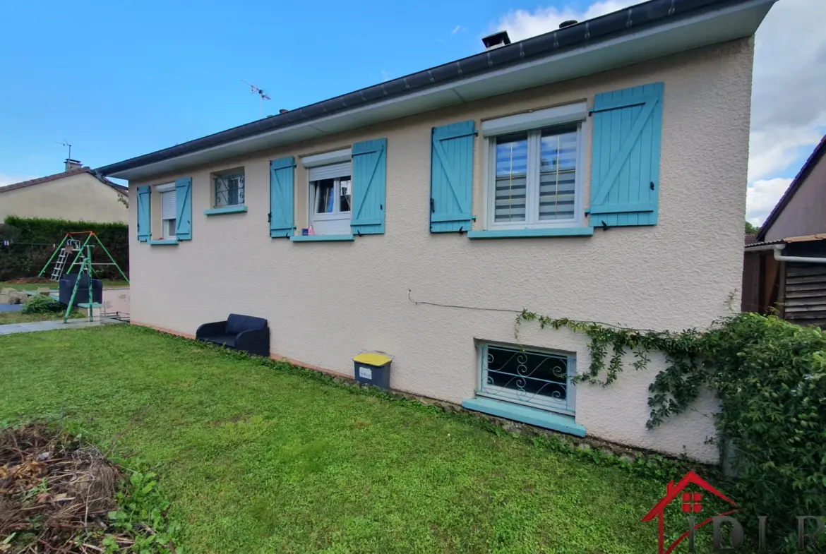 Maison élégante à vendre à St Dizier - 4 chambres avec sous-sol 