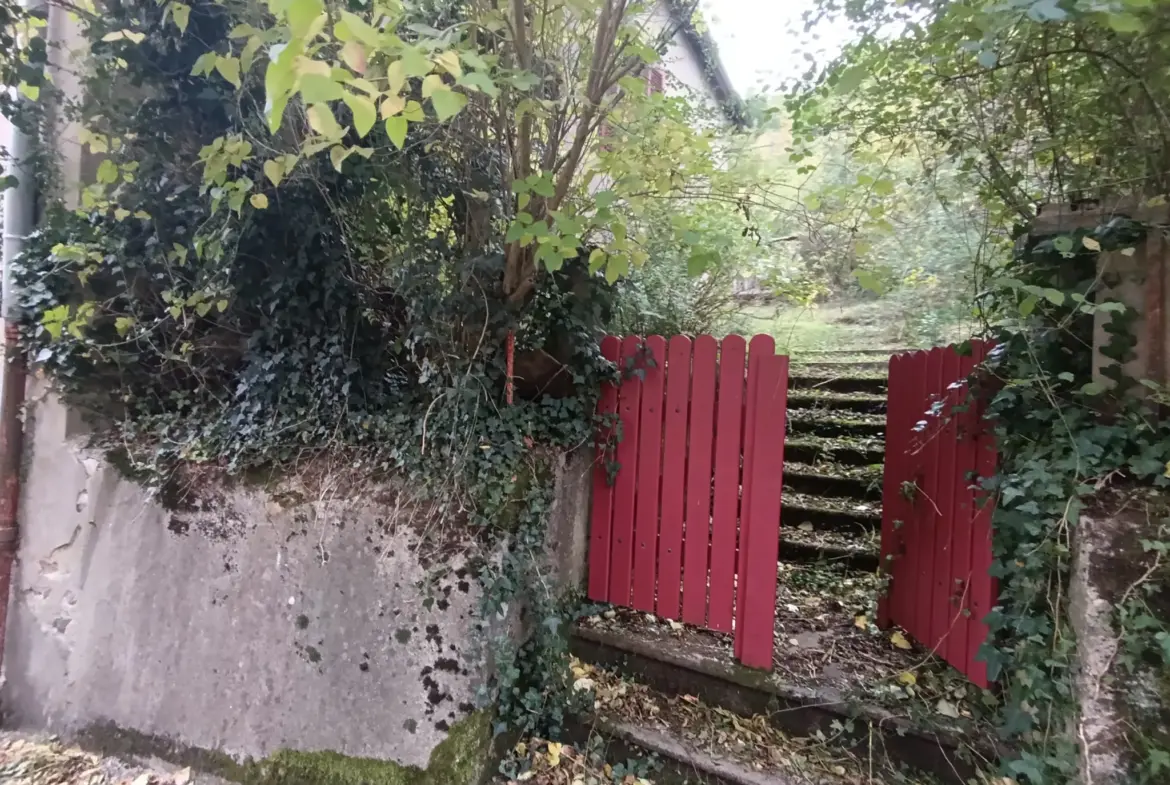 Charmante maison de bourg avec jardin et 5 chambres à Chateldon 