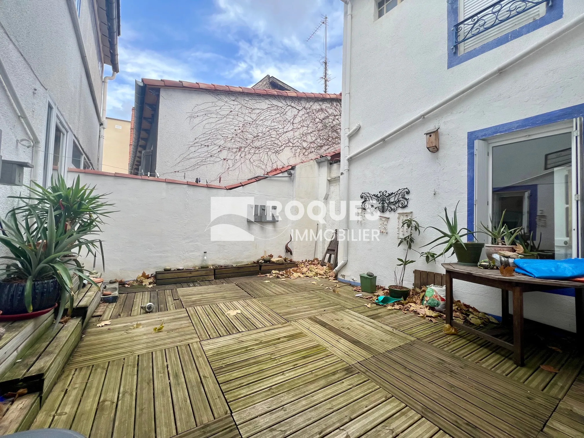 A vendre : Appartement T4 rénové à Millau avec terrasses 