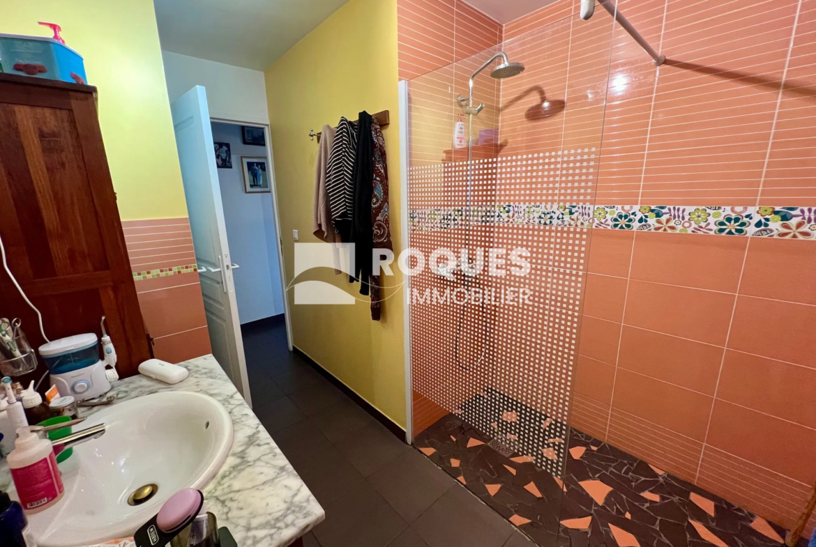 A vendre : Appartement T4 rénové à Millau avec terrasses 