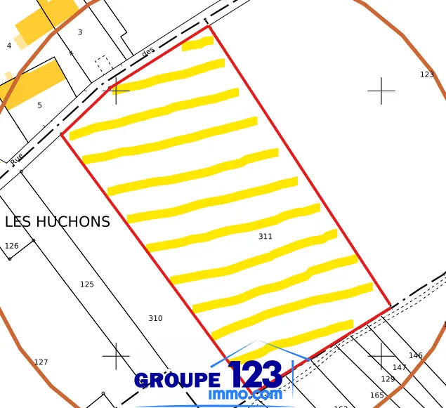 Terrain constructible à vendre à Merry la Vallée 