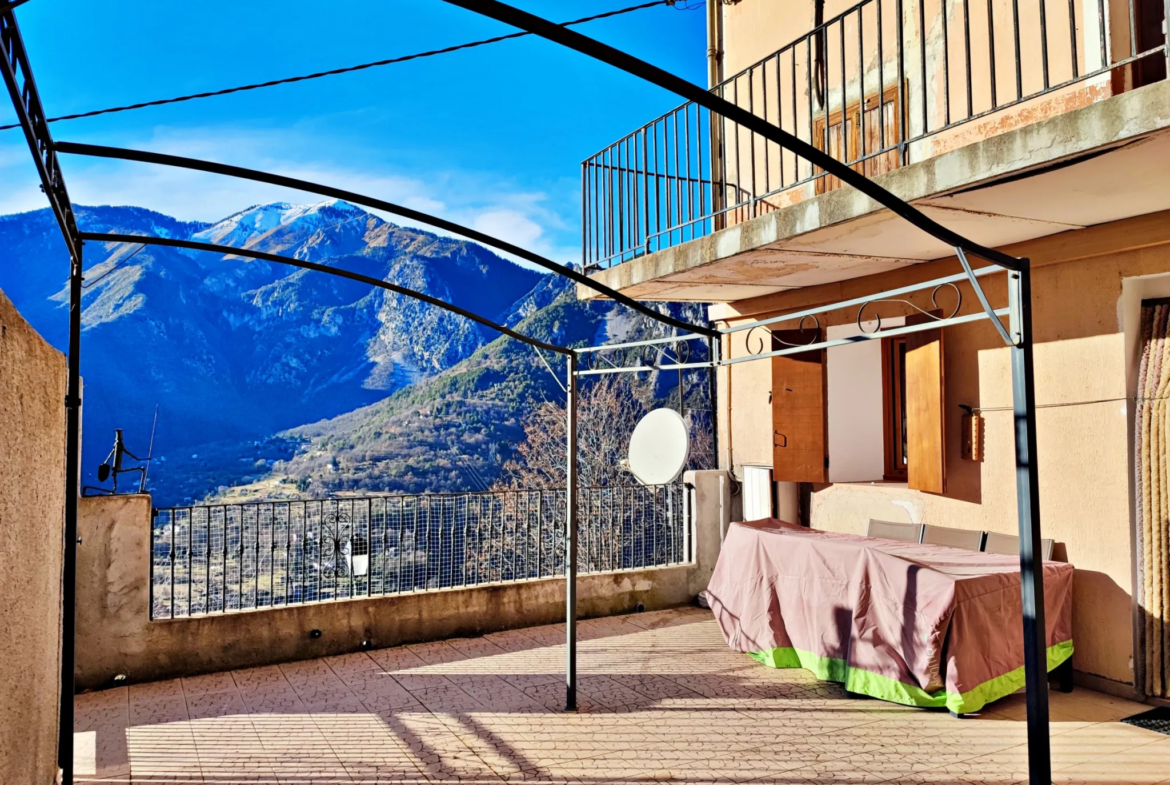 Appartement 3 pièces meublé avec terrasse à Belvédère 