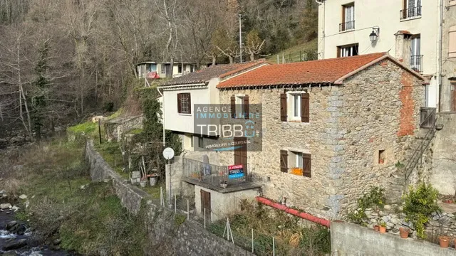 Maison de village 2 chambres avec terrasse à Le Tech - 66 m2 