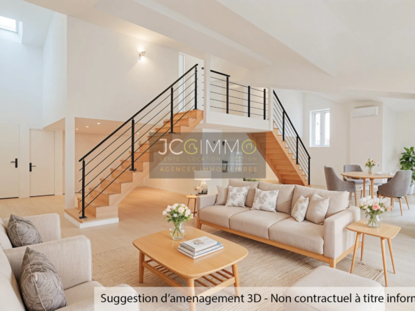 Superbe Loft Duplex T4 Rénové à Sollies Pont - 120 m²