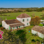 Propriété de campagne avec piscine à Monflanquin