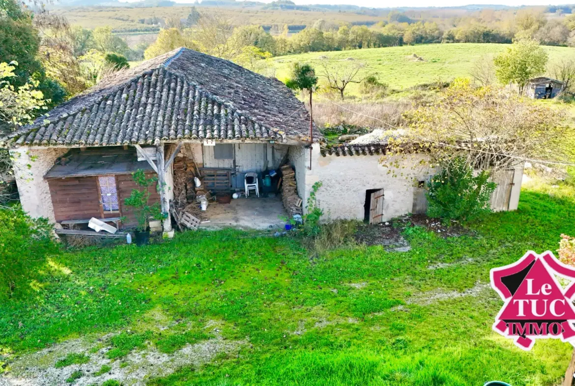 Propriété de campagne avec piscine à Monflanquin 