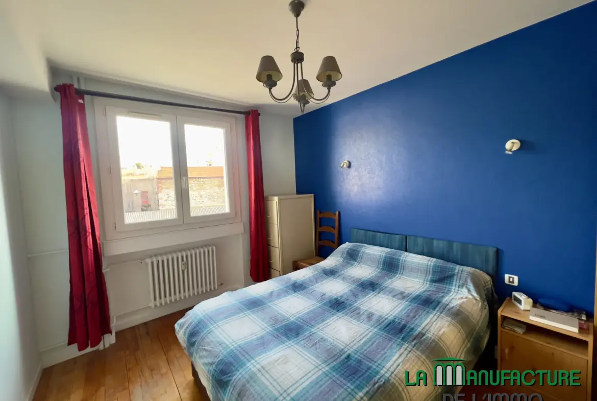 À vendre : appartement T4 avec garage à Saint-Étienne 