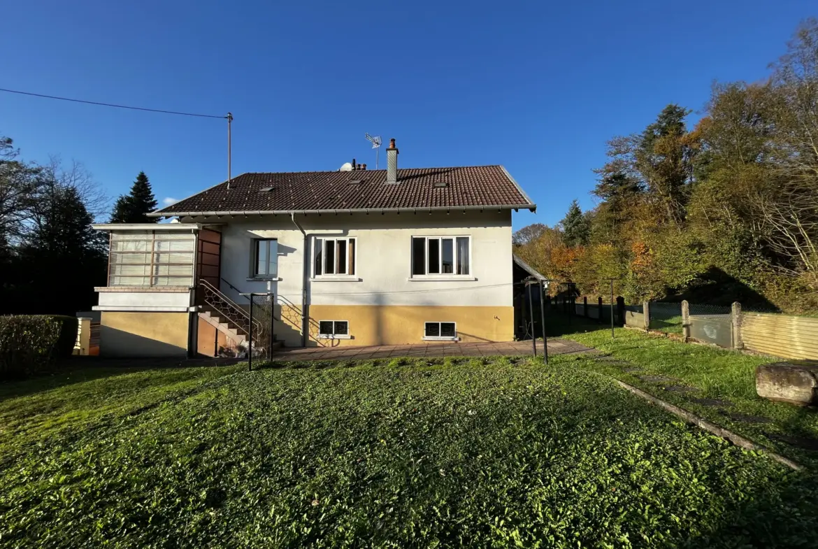 Maison familiale exclusive à Sermamagny - 4 chambres à 10 minutes de Belfort 