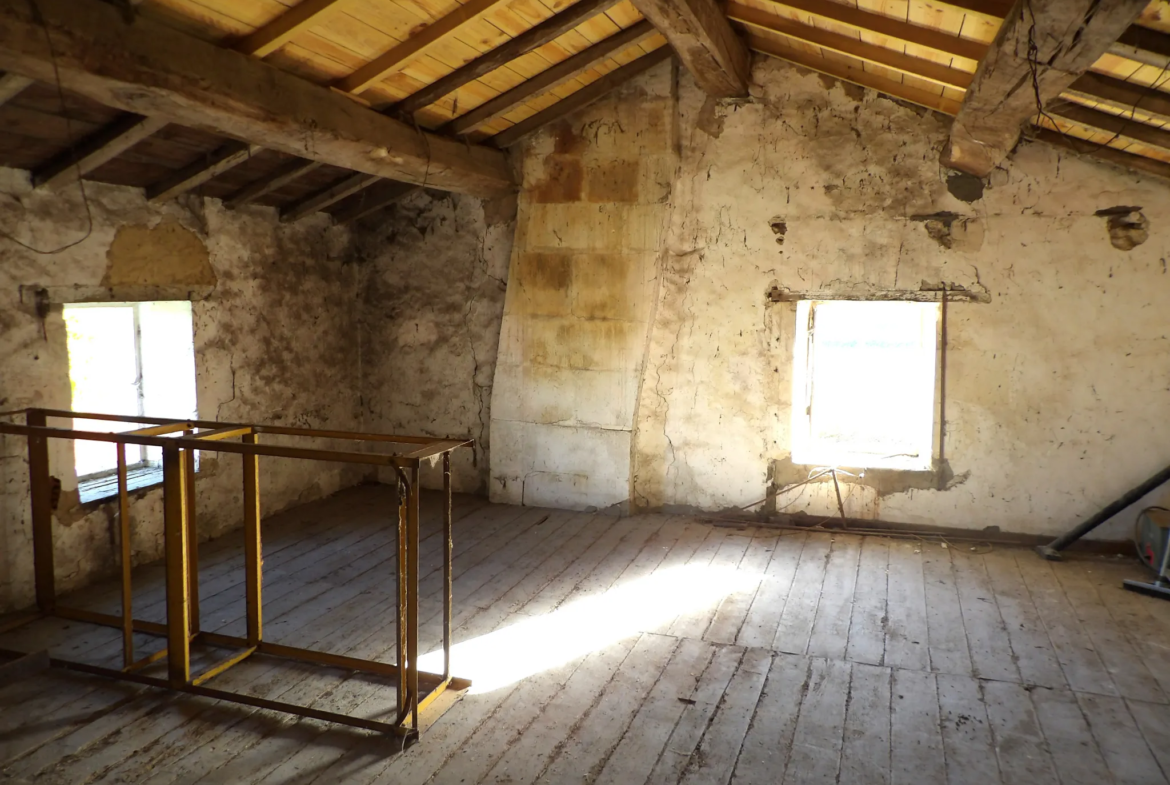 Maison charentaise à rénover à Saint-Savinien 