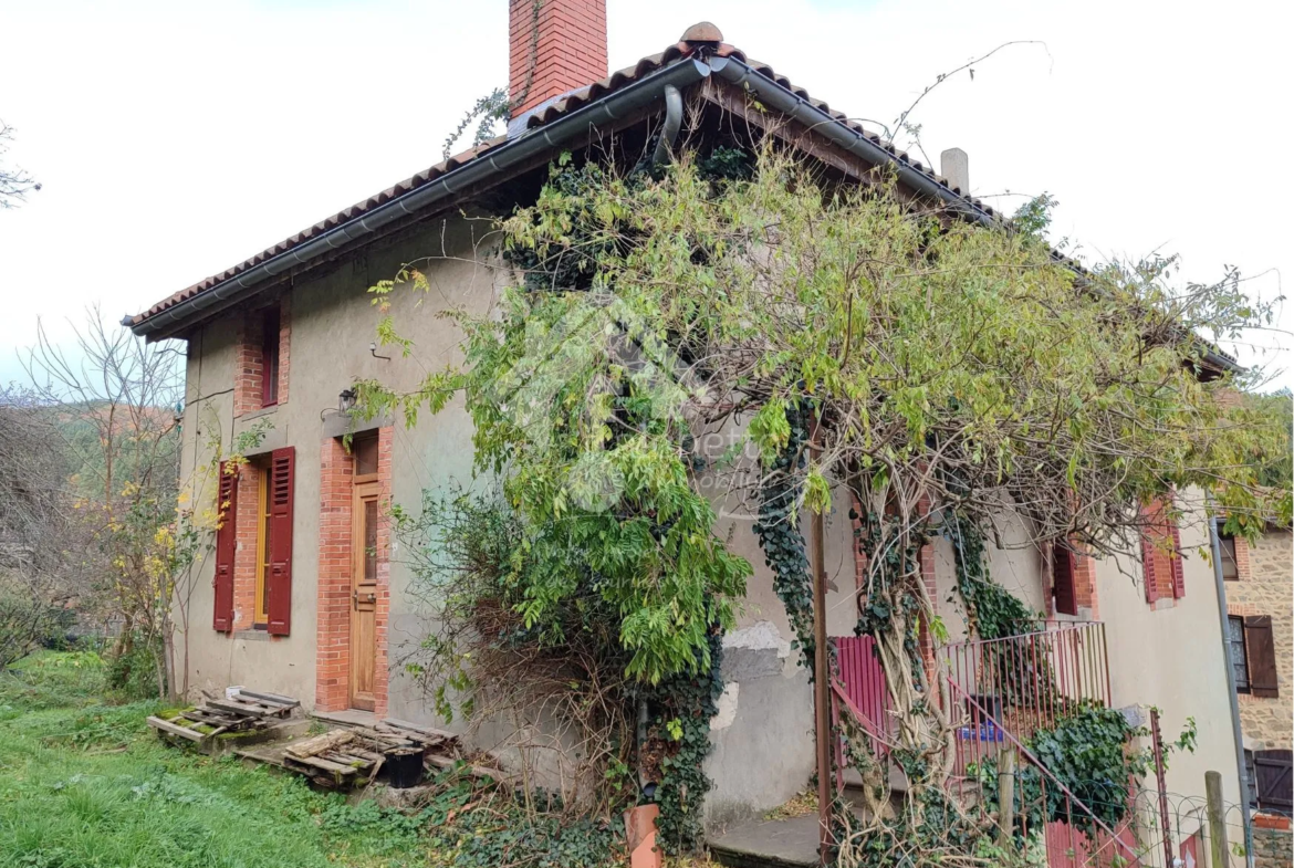 Maison Familiale Rénovée à Châteldon avec Vue sur le Château 