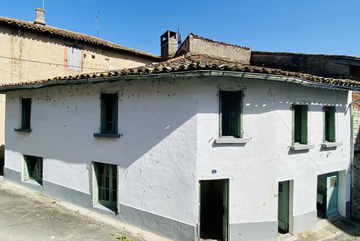 Maison de village à saisir à Negrepelisse 