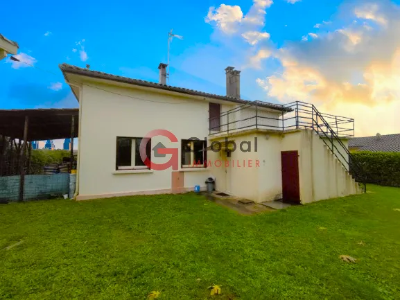 Maison T4 de plain-pied à Cazères sur l'Adour avec terrain de 1400 m2 