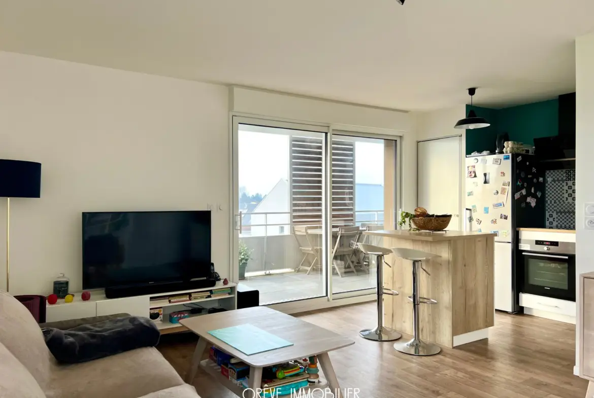 À vendre : Appartement 3 pièces 67,10 m² à Noyal-Châtillon-sur-Seiche 