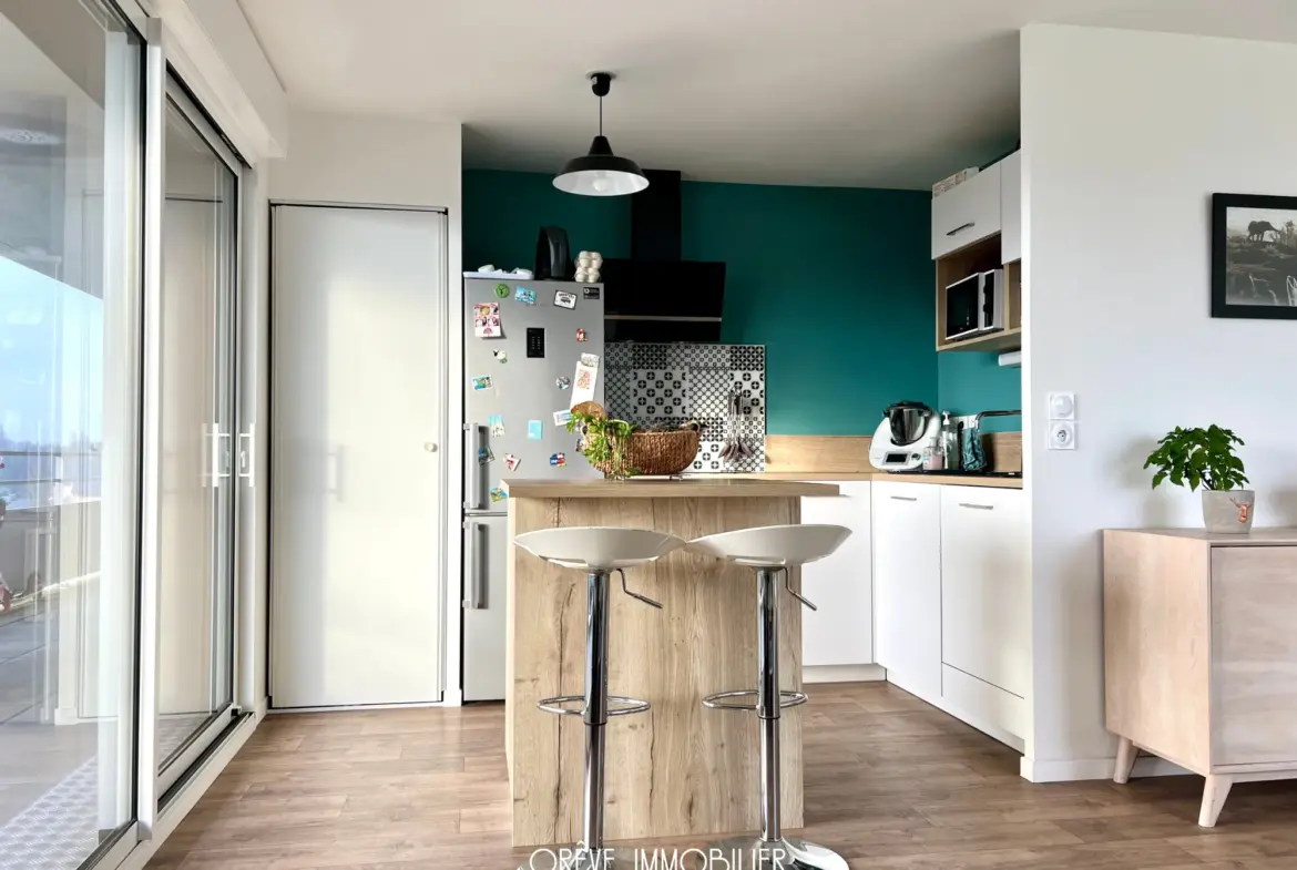 À vendre : Appartement 3 pièces 67,10 m² à Noyal-Châtillon-sur-Seiche 