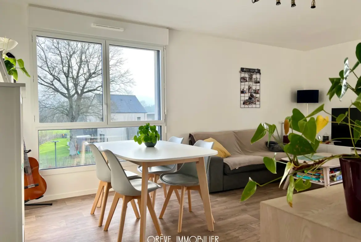 À vendre : Appartement 3 pièces 67,10 m² à Noyal-Châtillon-sur-Seiche 