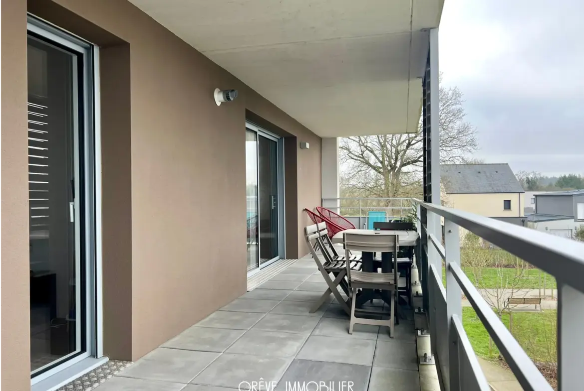 À vendre : Appartement 3 pièces 67,10 m² à Noyal-Châtillon-sur-Seiche 