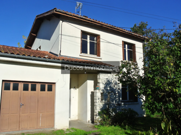 Maison à Marmande avec garage et jardin à rénover