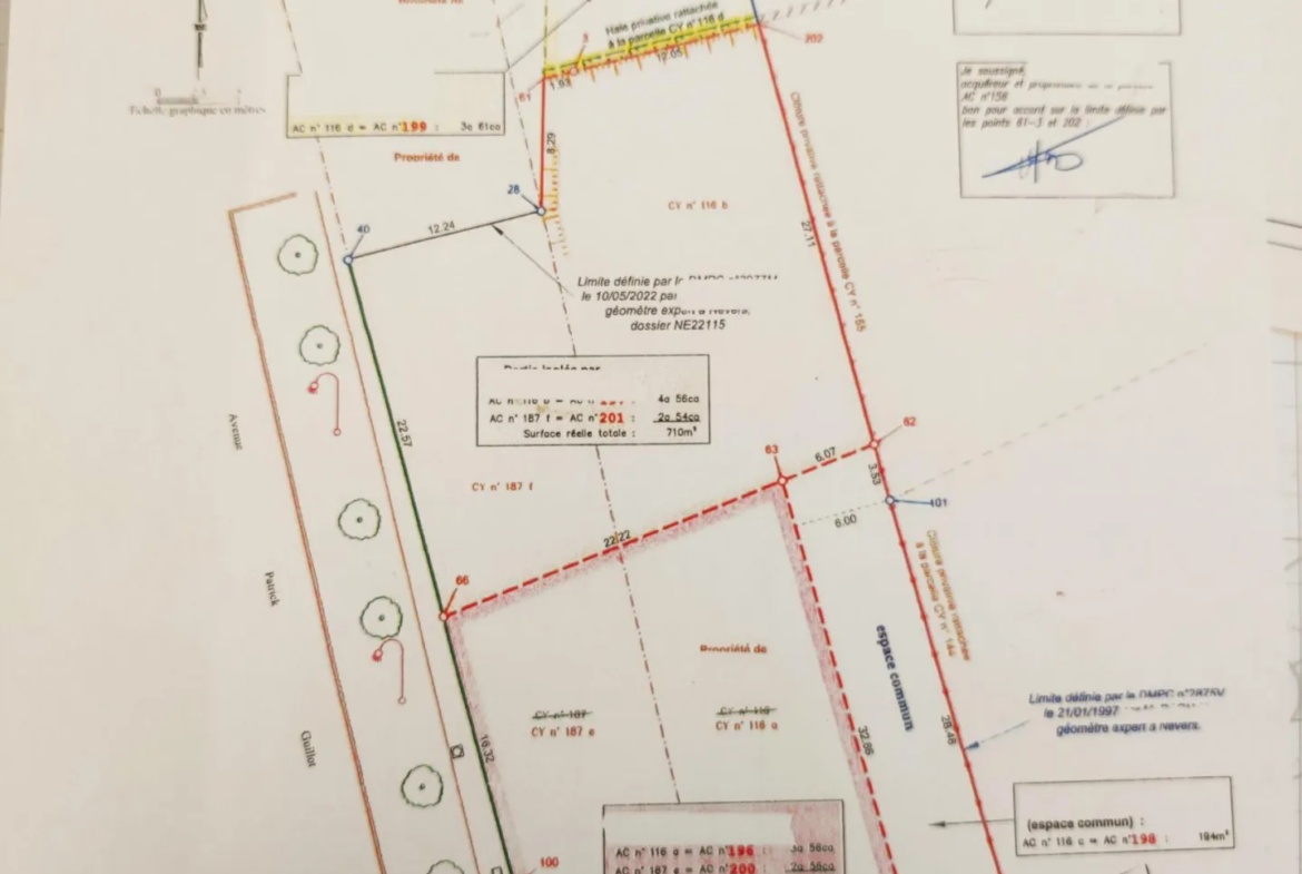 Terrains constructibles à vendre dans le quartier de l'Hôpital à Nevers 