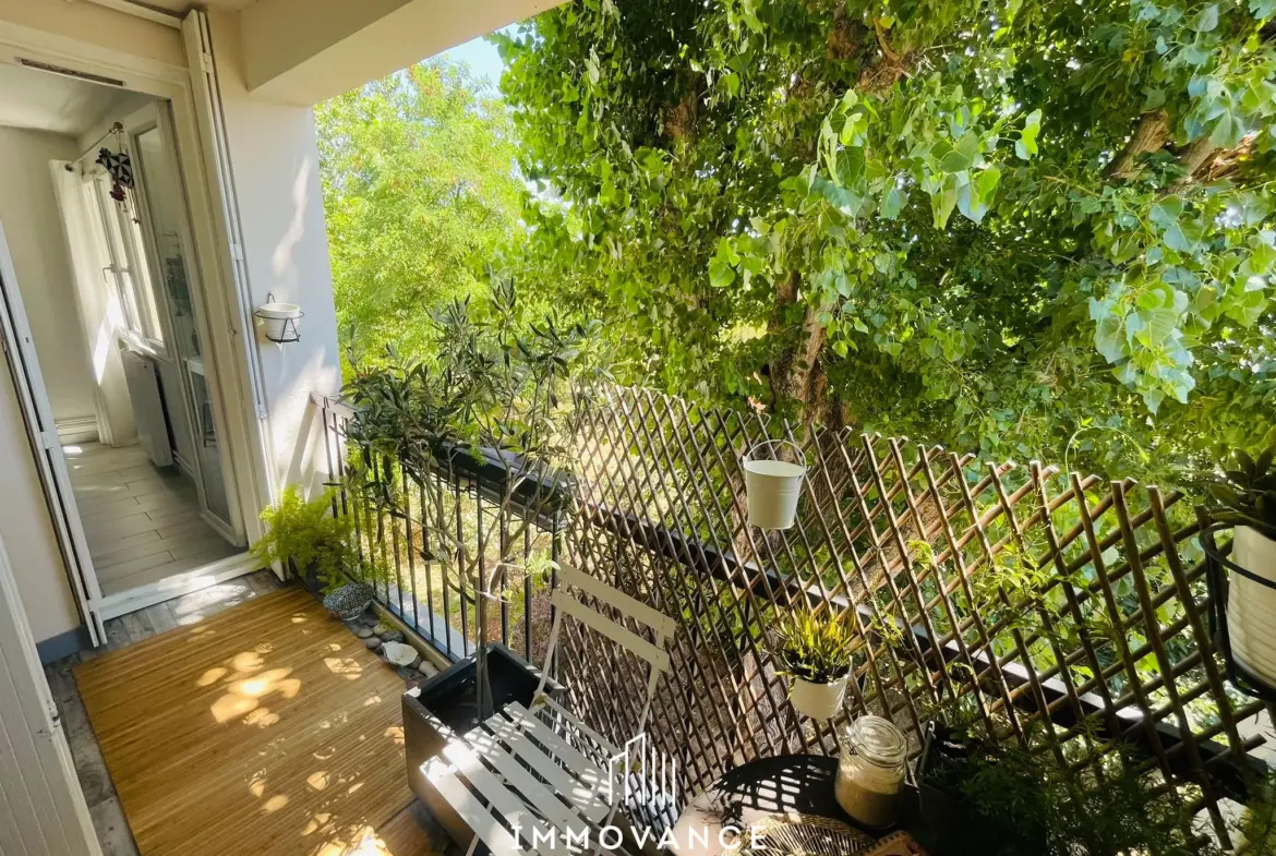 Vente Appartement T3 de 58m² avec jardin à Montpellier 