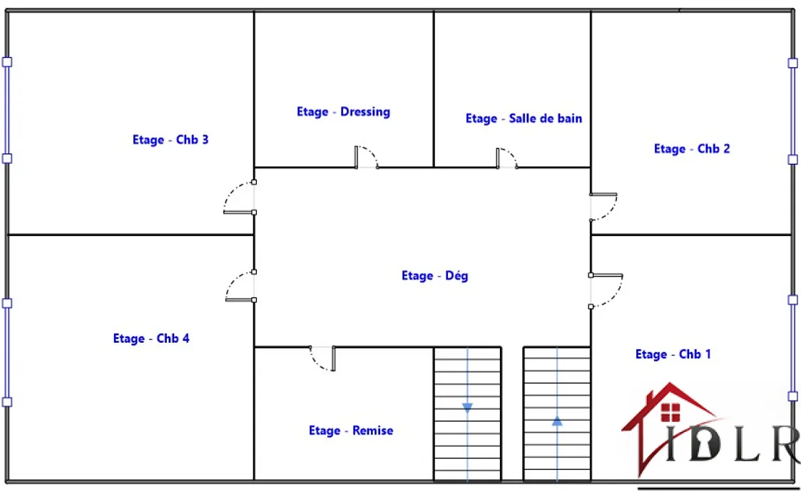 Maison spacieuse de 189 m² avec 4 chambres à Pressigny 