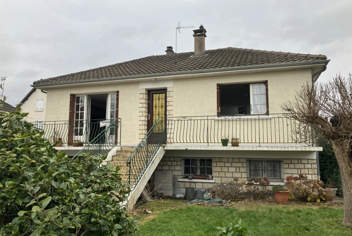 Maison de 90m² avec jardin aux Montapins à Nevers 