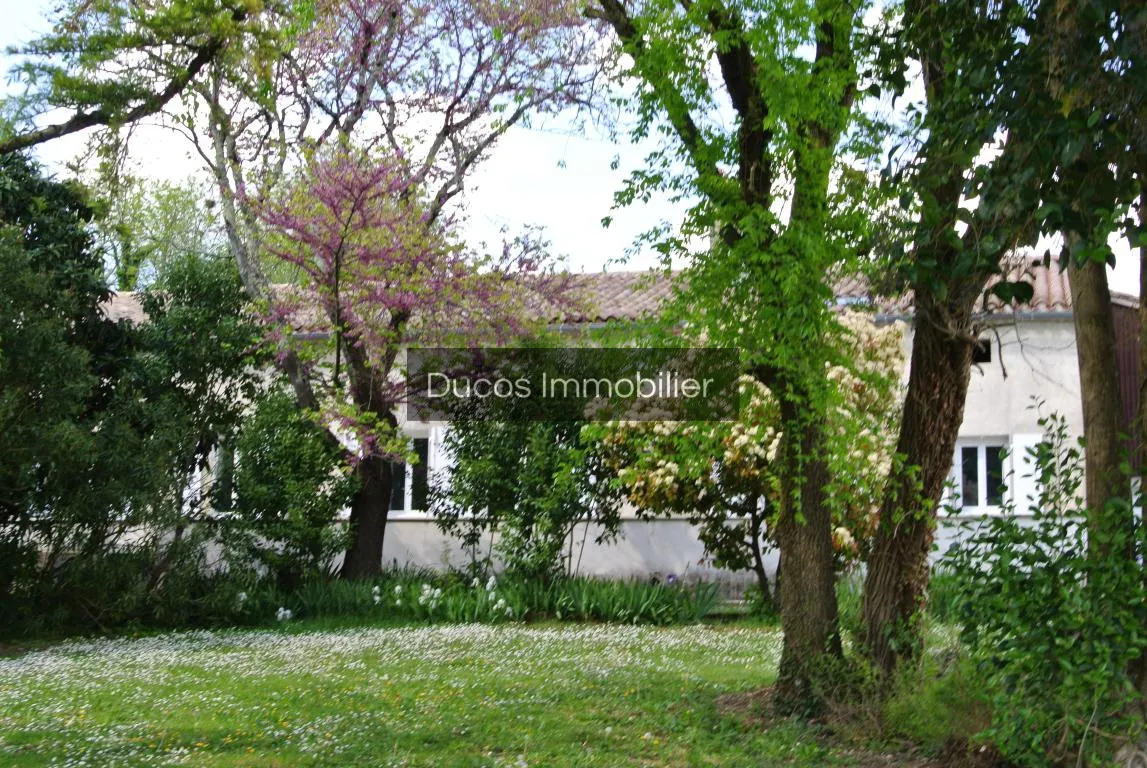 Ancienne ferme rénovée à Marmande - 2 logements avec parc 