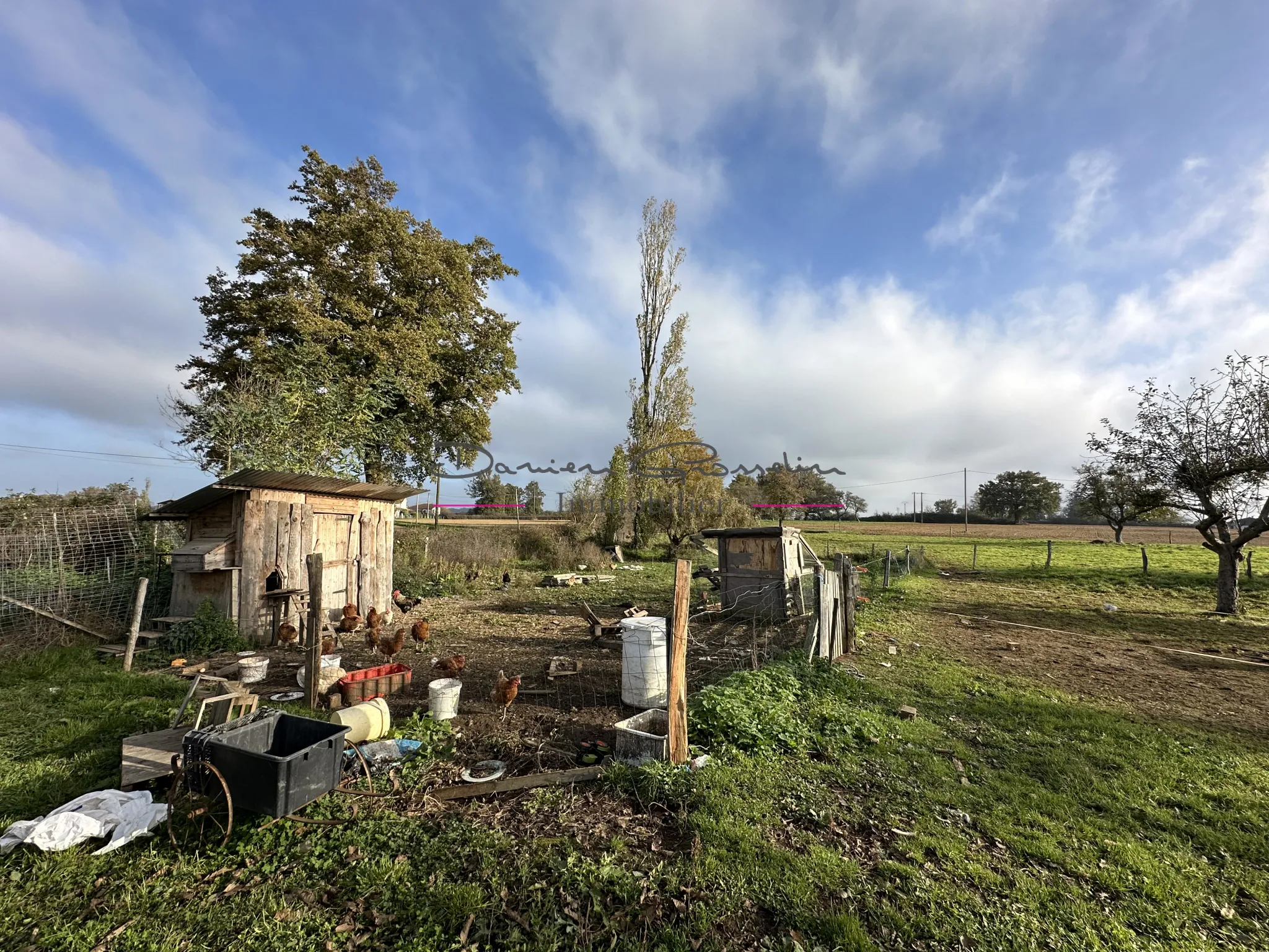 Maison avec dépendances à Perreux - 2980 m² 